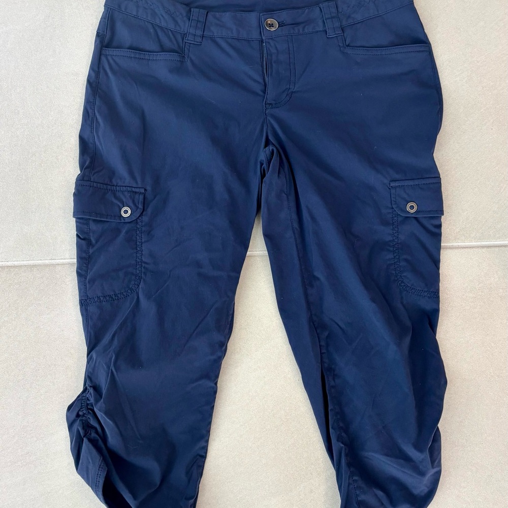 Eddie Bauer Navy Cargo Pants